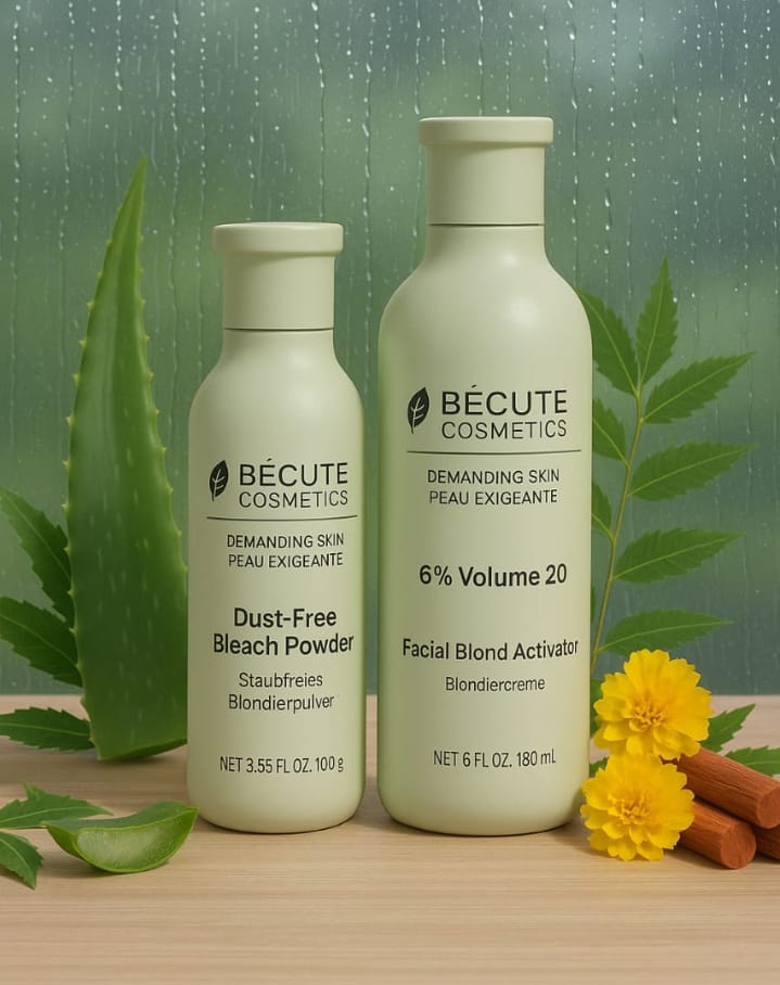 Becute Cosmetic Skin Polish Volume+ | Instant Glow & Brightening Bleach Powder | Salon-Style Skin Care at Home